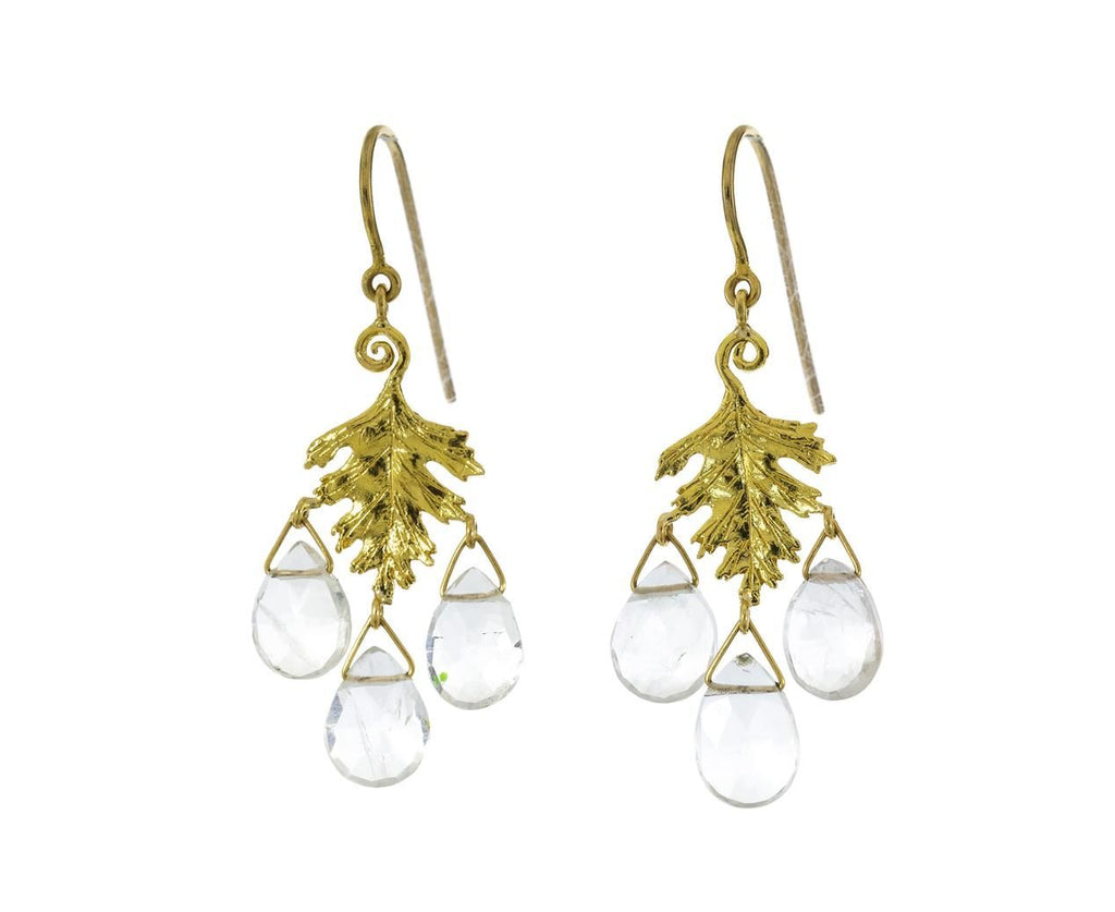 Rainbow Moonstone Leaf Dangle Earrings zoom 1_cathy_waterman_gold_moonstone_small_leaf_earring