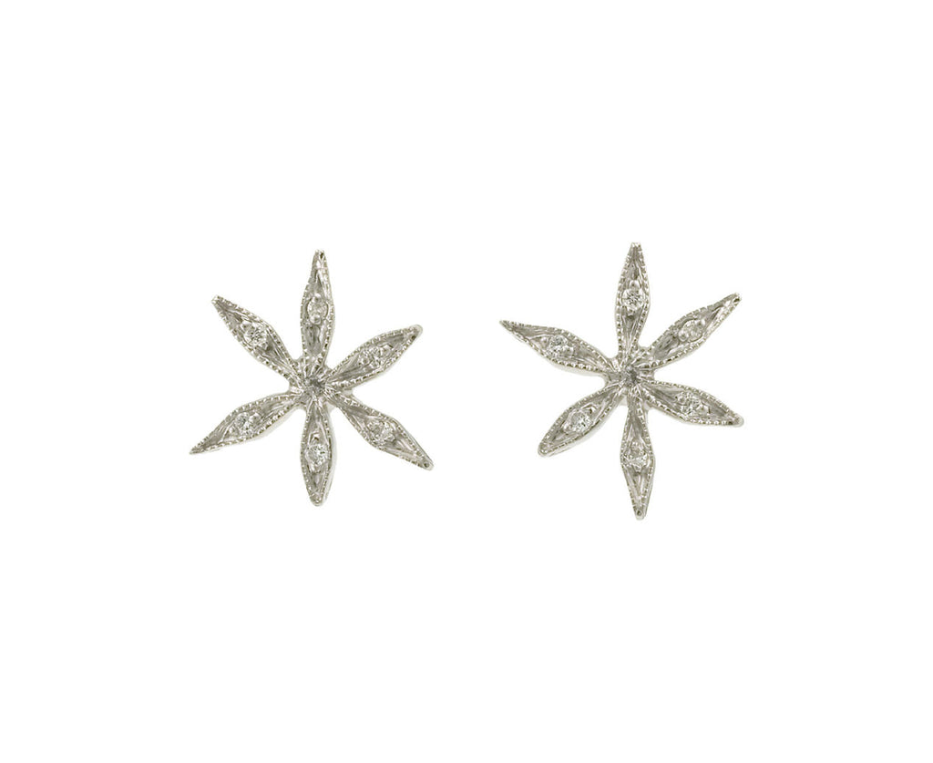 Star Flower Post Earrings zoom 1