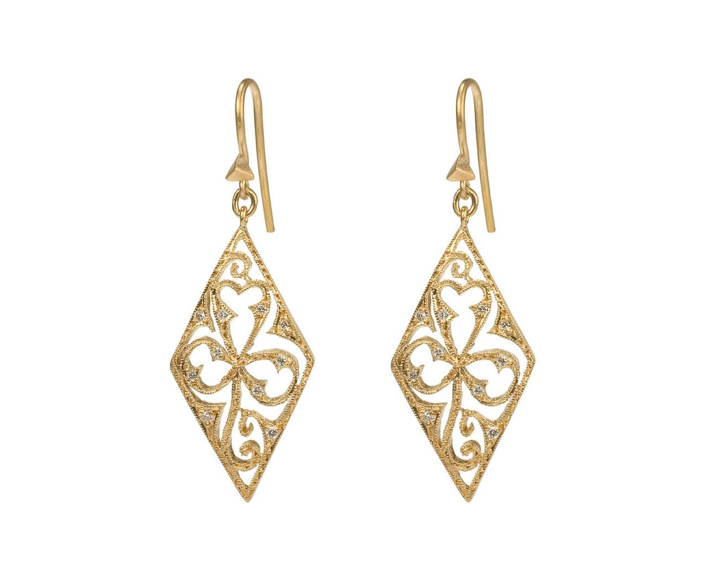 Shamrock Fairylight Earrings zoom 1
