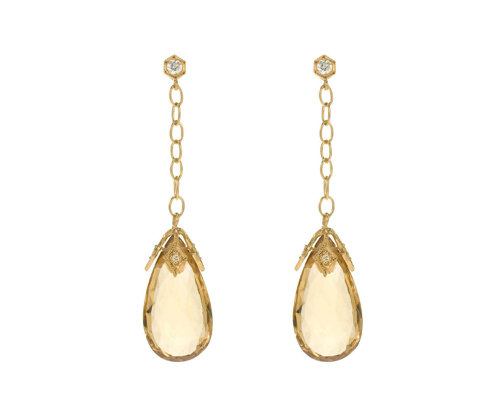 Citrine Breulette Earrings zoom 1
