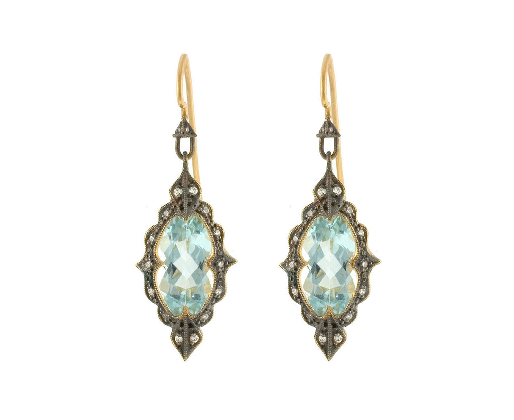Green Amethyst Earrings zoom 1