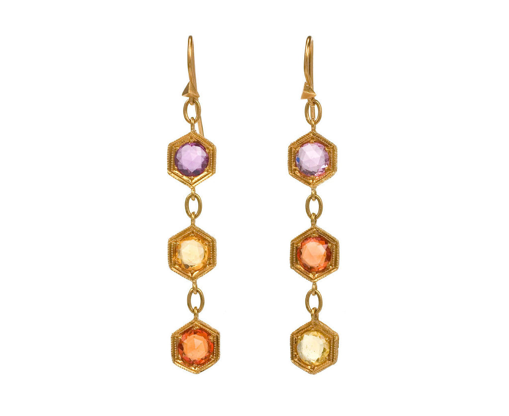 Multi-Sapphire Earrings zoom 1