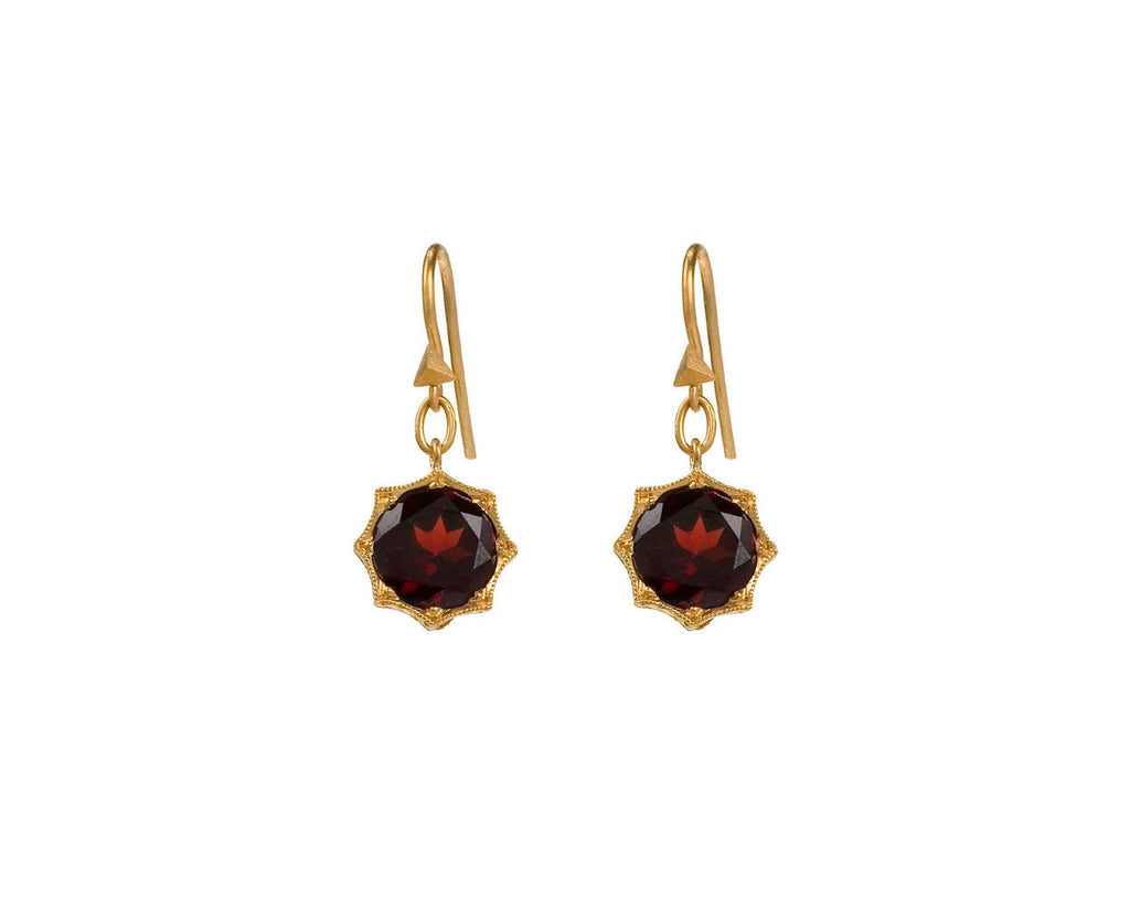 Garnet Earrings zoom 1