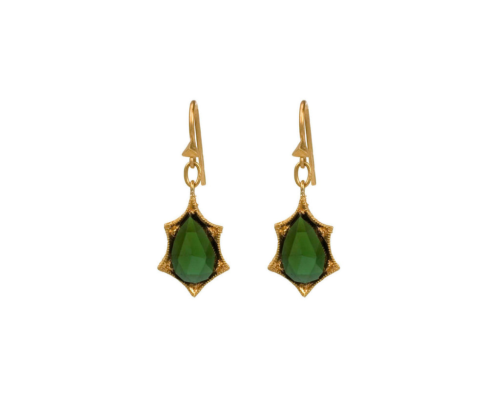 Green Tourmaline Earrings zoom 1