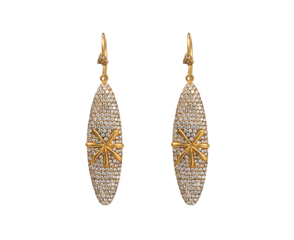 Oval Kimono Earrings zoom 1