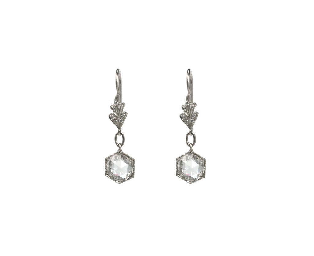 Diamond Branch Earrings zoom 1