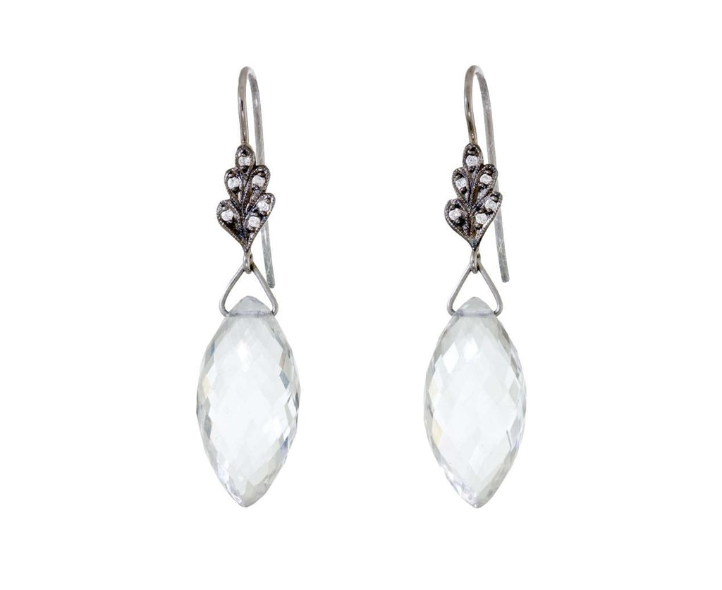 Crystal Marquis Leaf Top Earrings zoom 1-cathy-waterman-earrings