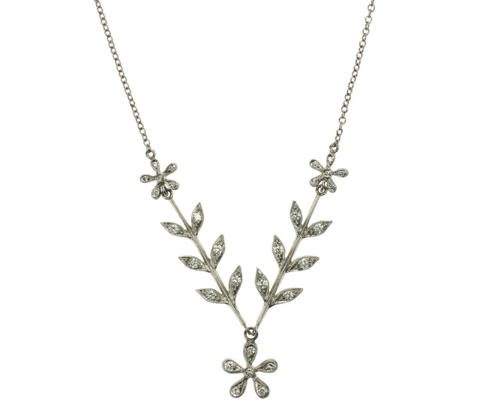 Wheat Daisy Necklace zoom 1