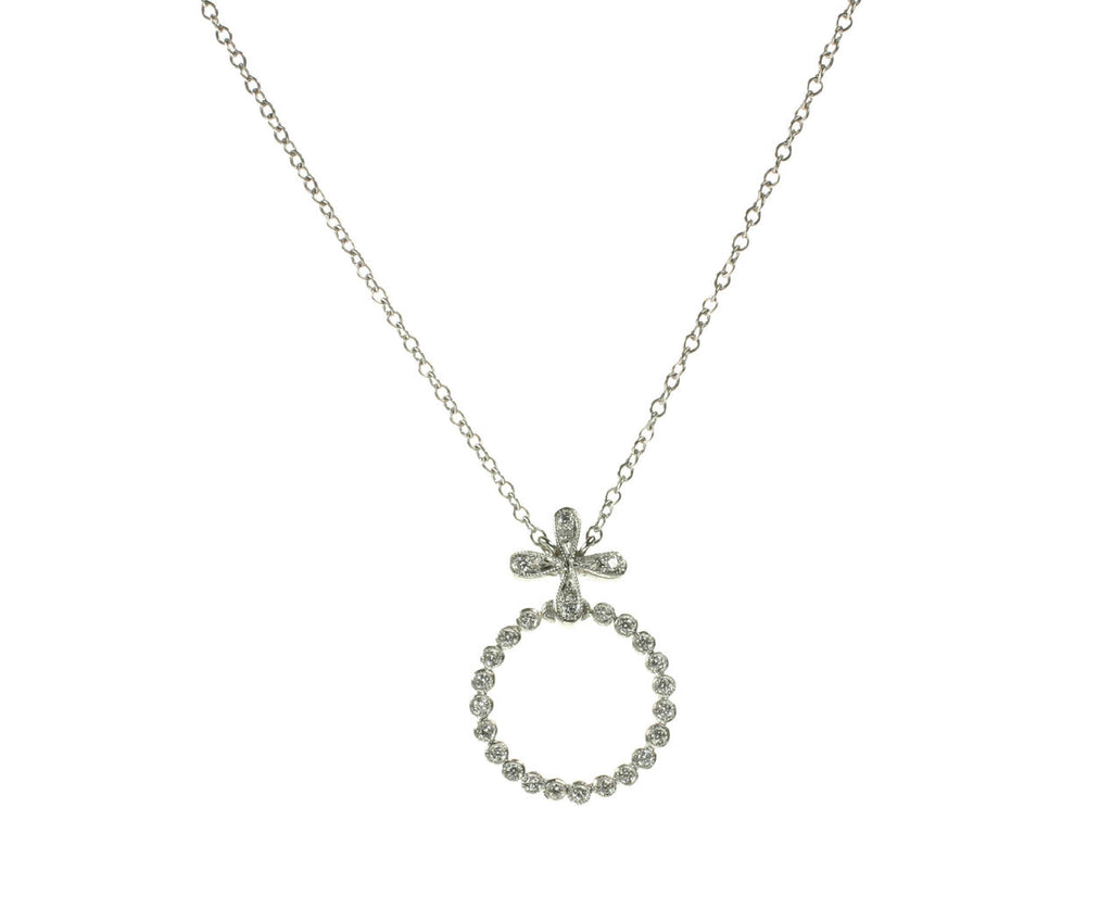 Diamond Wildflower Necklace zoom 1