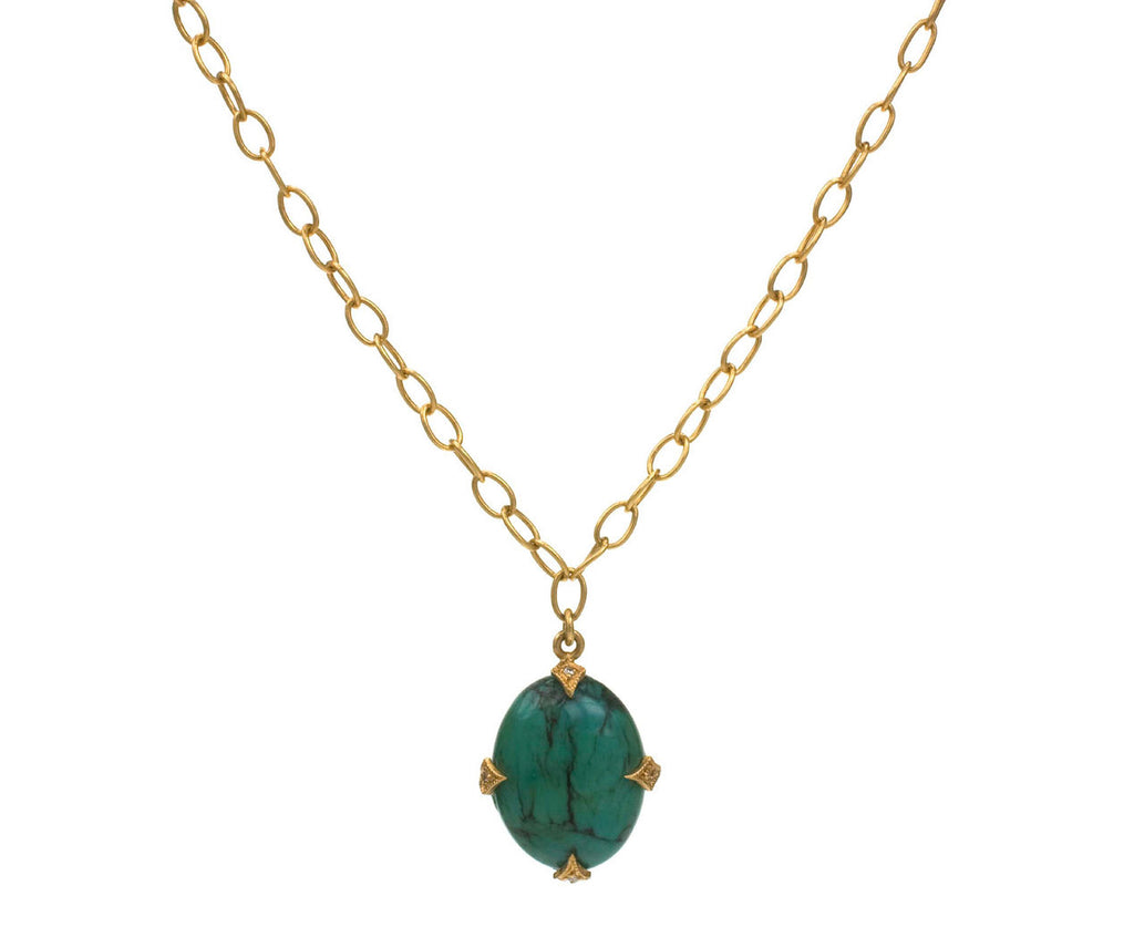 Turquoise Pendant Necklace zoom 1