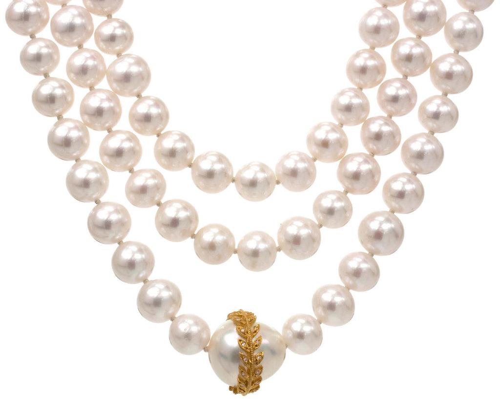 Long Pearl Strand with South Sea Pearl zoom 1