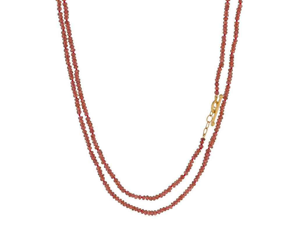 Garnet Bead Necklace zoom 1