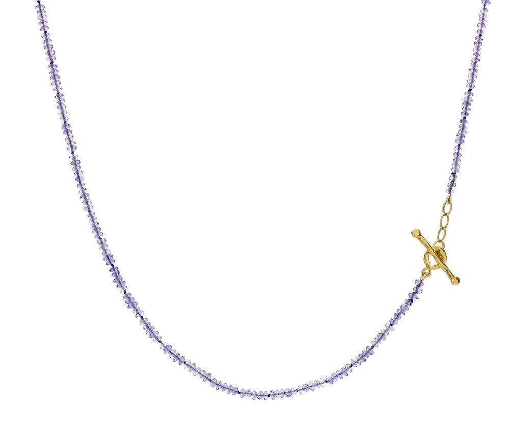 Iolite Bead Necklace zoom 1