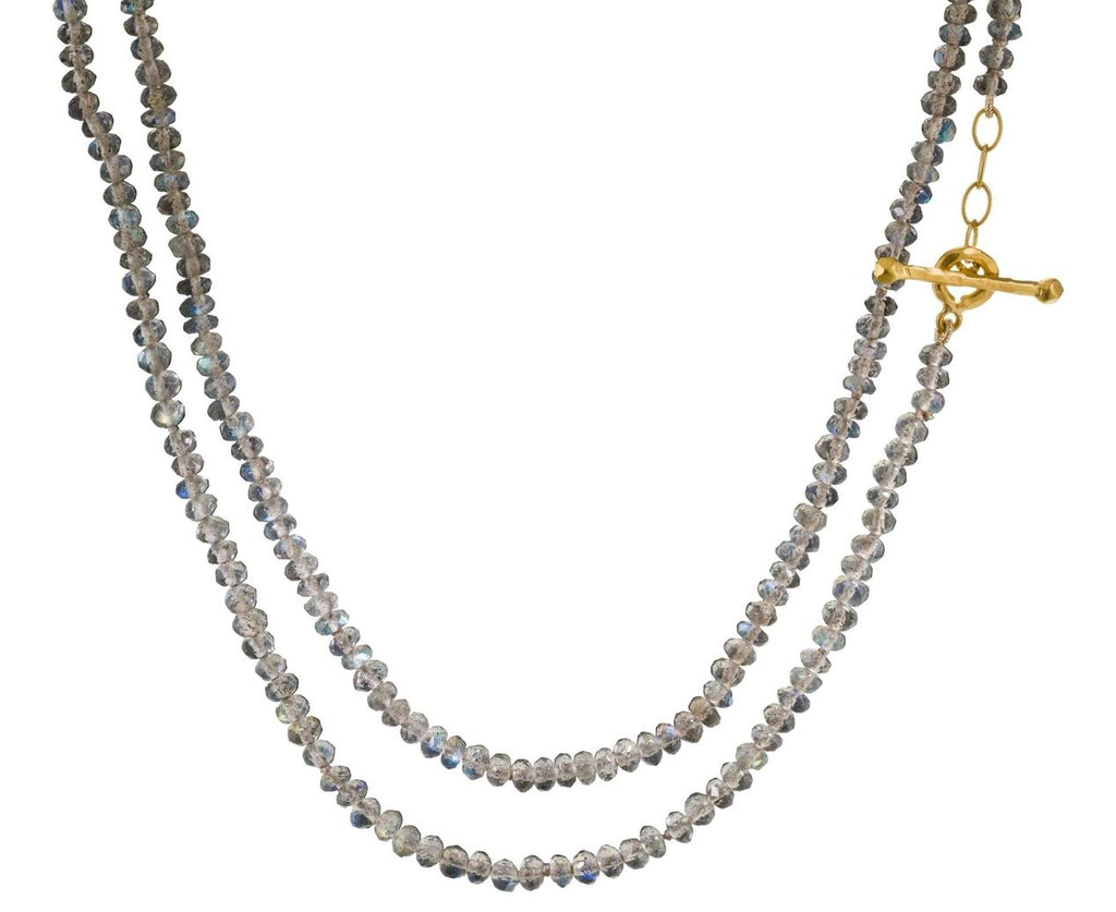 Labradorite Bead Strand Necklace zoom 1
