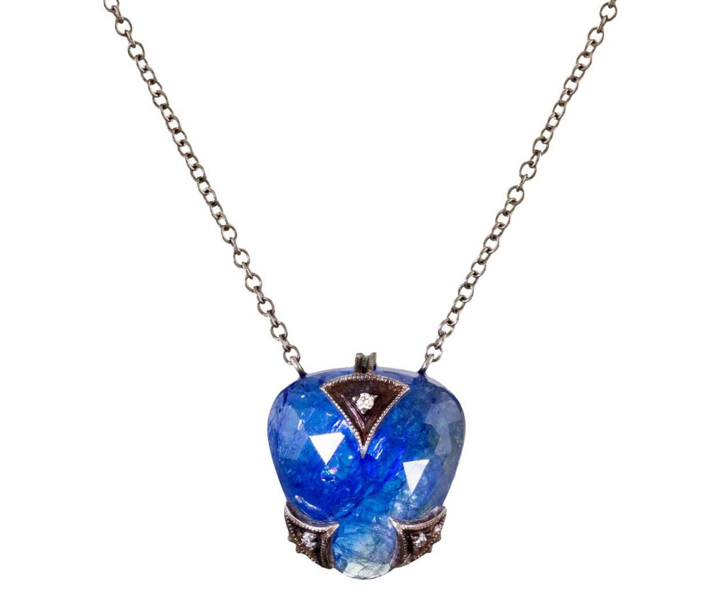 Tanzanite Pendant Necklace zoom 1-cathy-waterman-necklace