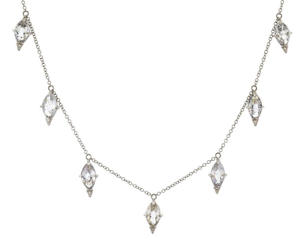 Diamond Marquise Fringe Necklace zoom 1_cathy_waterman_platinum_diamond_marquise_necklac