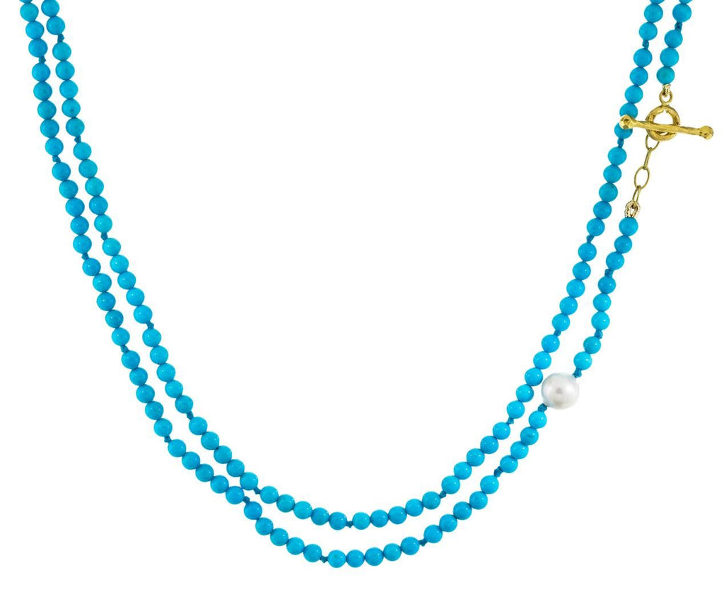 Turquoise and Pearl Bead Necklace zoom 1_cathy_waterman_gold_pearl_turquoise_bead_necklac