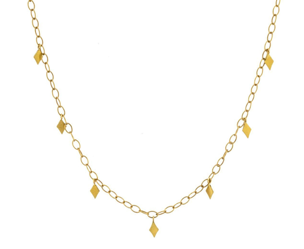 Diamond Shaped Fringe Chain zoom 1_cathy_waterman_gold_fringe_chain_necklace