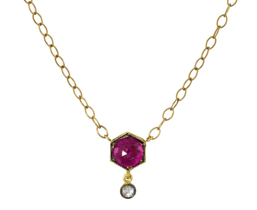 Ruby and Diamond Pendant Necklace zoom 1_cathy_waterman_gold_diamond_ruby_necklace