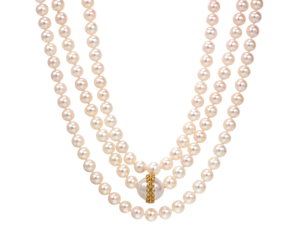 Japanese Akoyo and South Sea Pearl Strand zoom 1