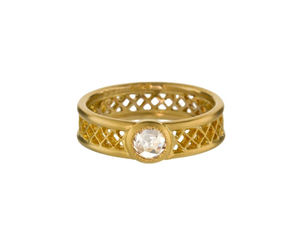 Champagne Diamond Lace Band zoom 1