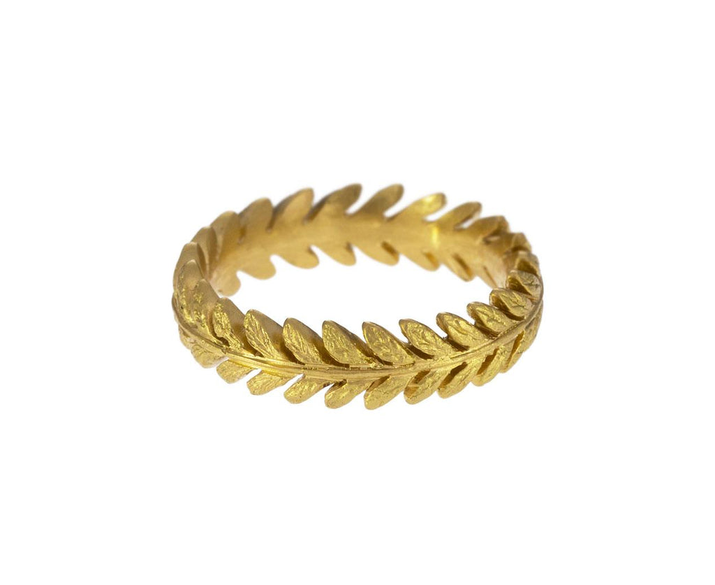 Gold Laurel Leaf Ring zoom 1_cathy_waterman_gold_laurel_leaf_ring