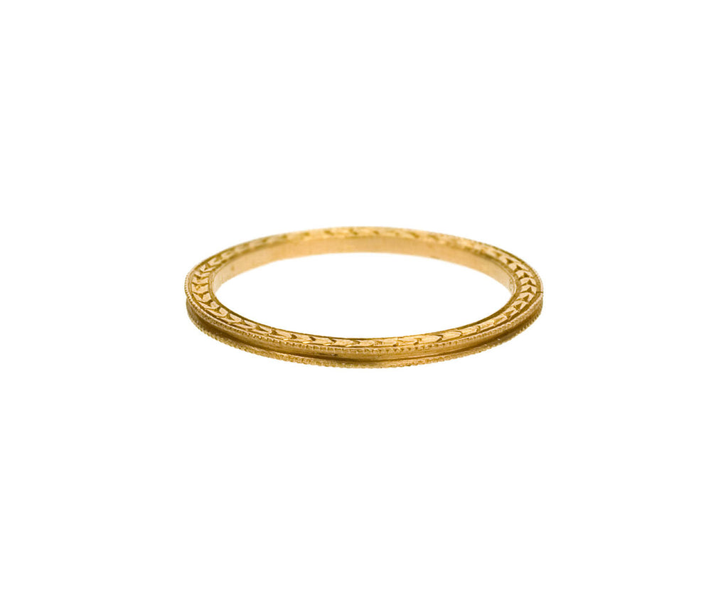 Gold Milgrain Band zoom 1