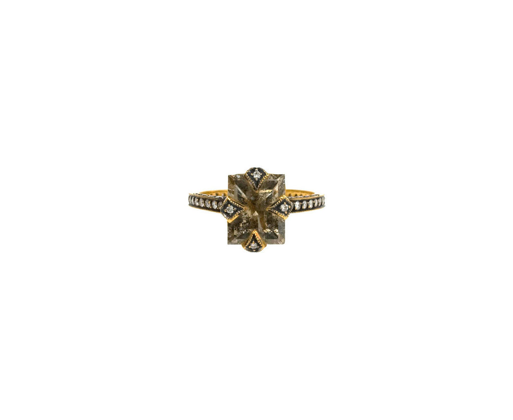 Natural Rough Diamond Ring zoom 1