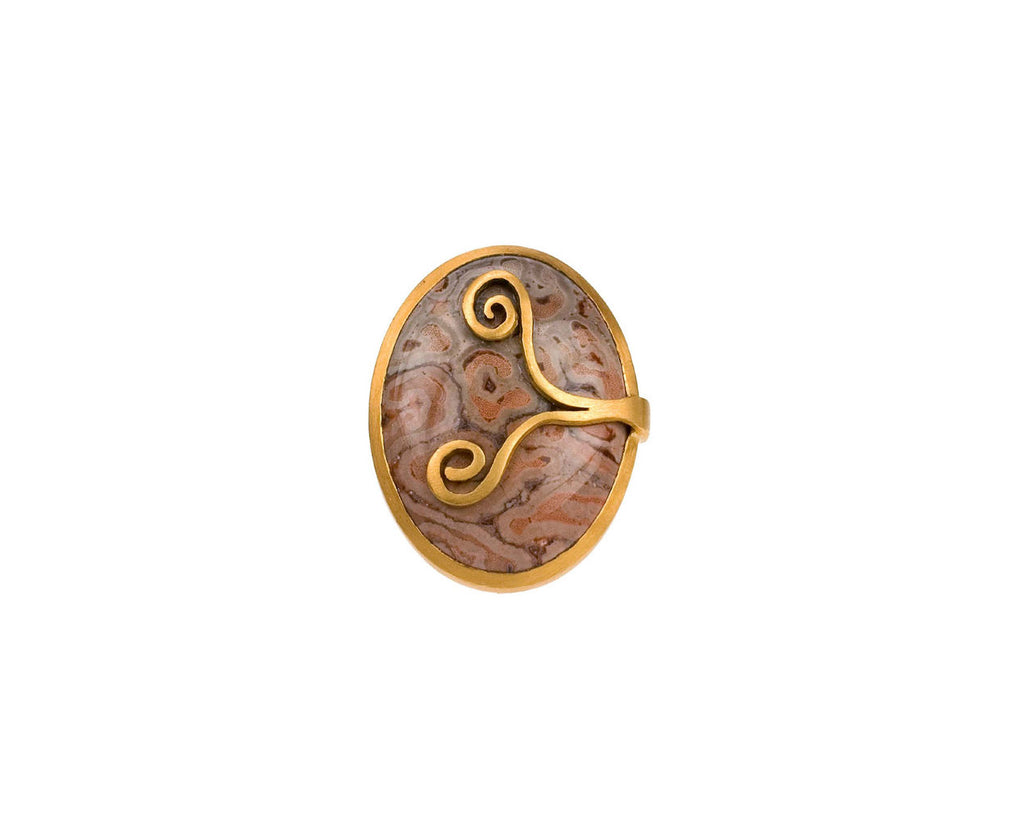 Fossilized Fern Ring zoom 1