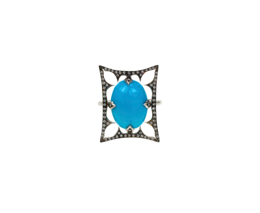 Turquoise Arabesque Ring zoom 1