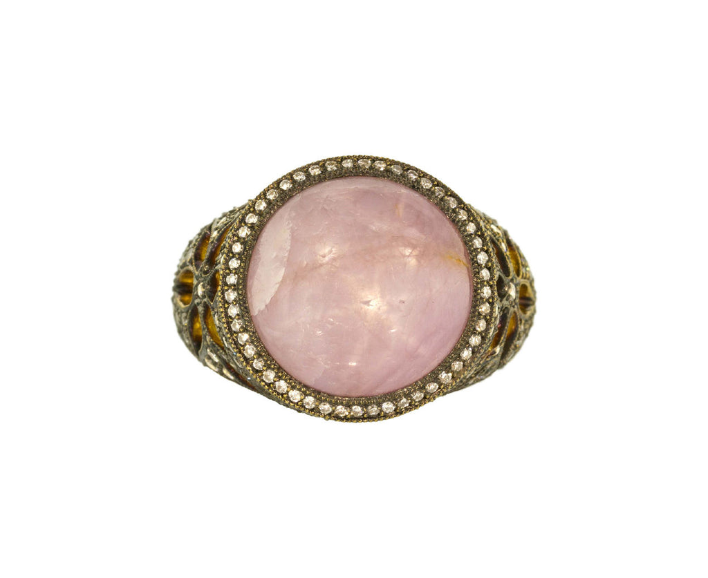 Star Sapphire Petals Ring zoom 1