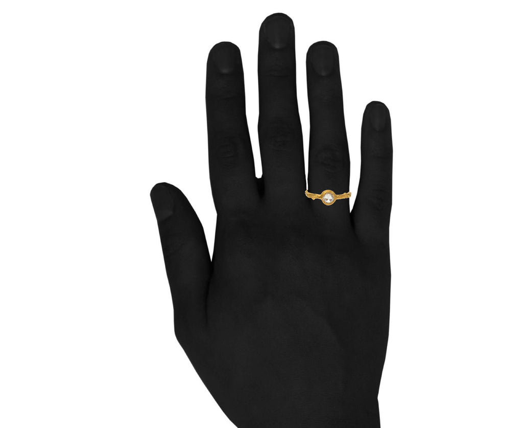 Rose Cut Diamond Branch Band zoom 9