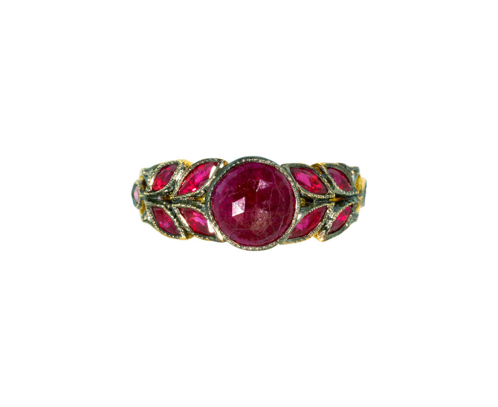 Ruby Garland Ring zoom 1