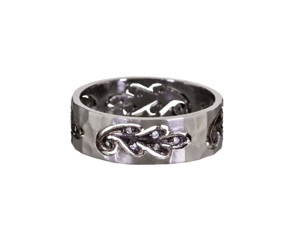 Floating Paisley Leaf Band zoom 1