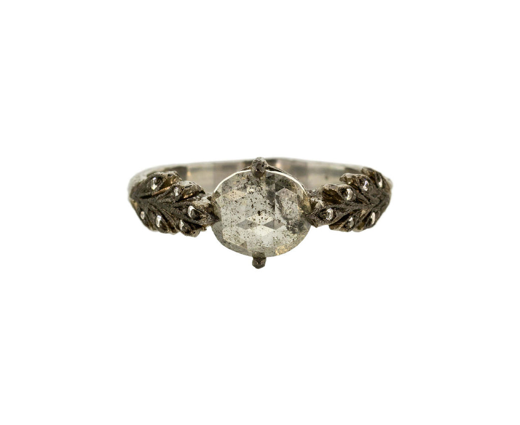 Rustic Diamond Leafside Ring zoom 1