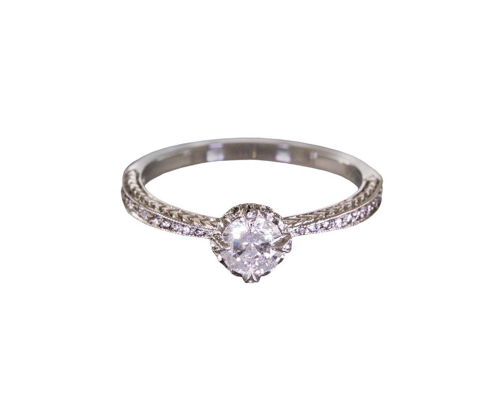 Diamond Hydrangea Solitaire zoom 1_cathy_waterman_ring1