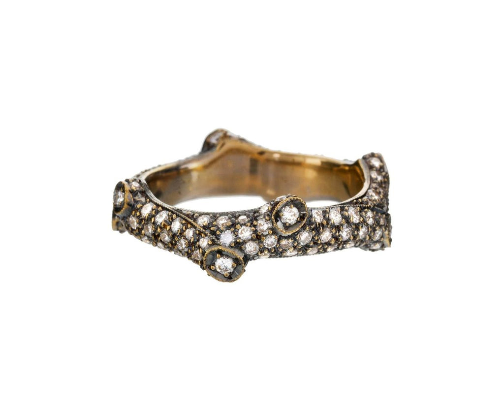 Diamond Tree Branch Ring zoom 1