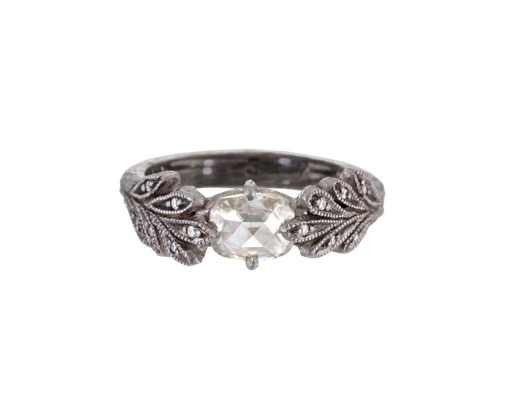 Gray Moghul Diamond Leafside Ring zoom 1