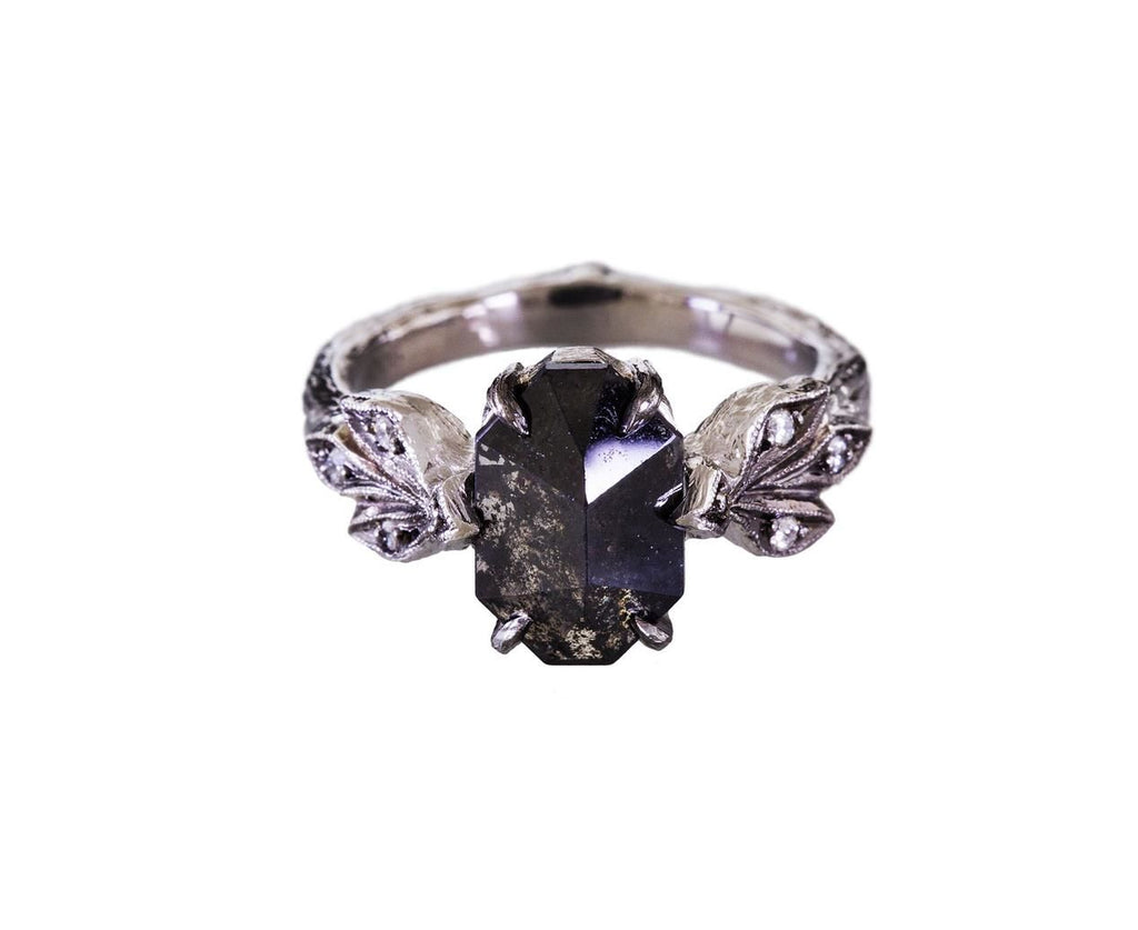 Black Diamond Three Leafside Ring zoom 1_cathy_waterman_ring