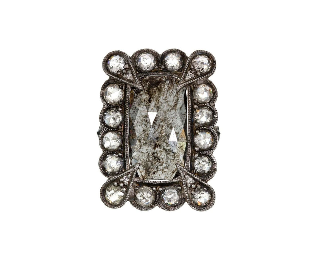 Rustic Diamond Lace Ring zoom 1