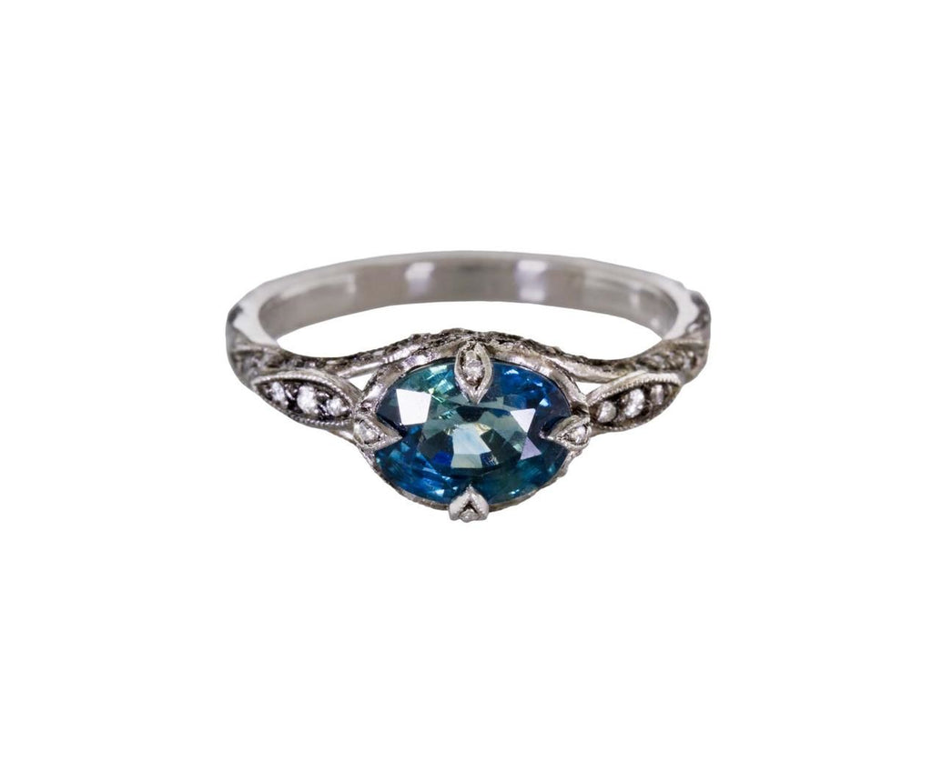 Blue Sapphire Petalside Ring zoom 1-cathy-waterman-ring