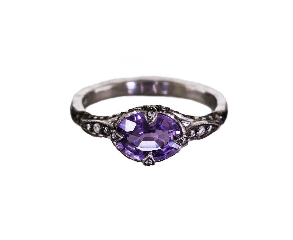 Purple Sapphire Petalside Ring zoom 1_cathy_waterman_ring