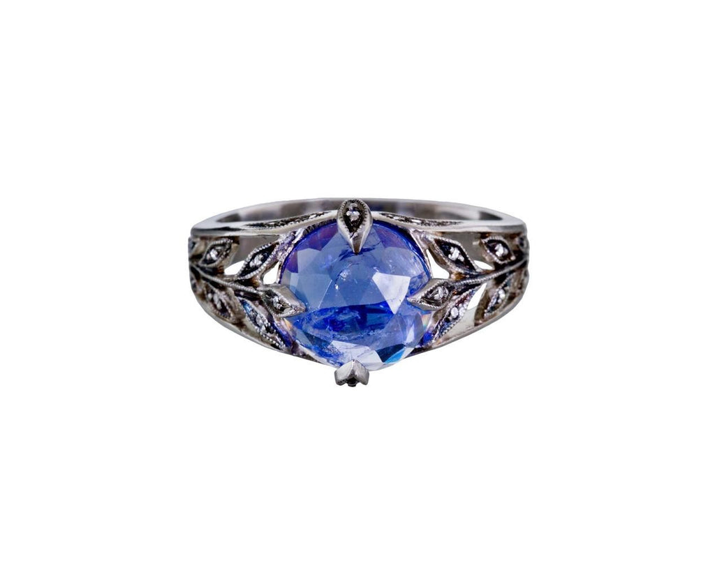 Tanzanite Floating Wheat Ring zoom 1-cathy-waterman-ring