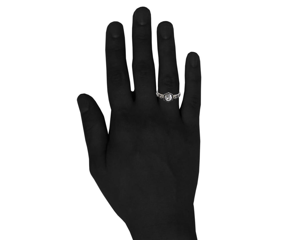 Black and White Diamond Solitaire zoom 19_cathy_waterman_platinum_black_white_diamond_rin