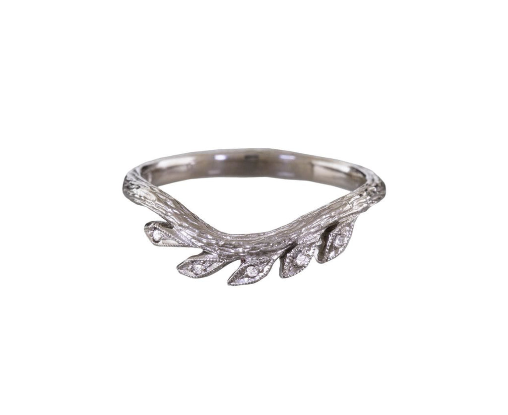 Curved Wheat Diamond Band zoom 1_cathy_waterman_ring