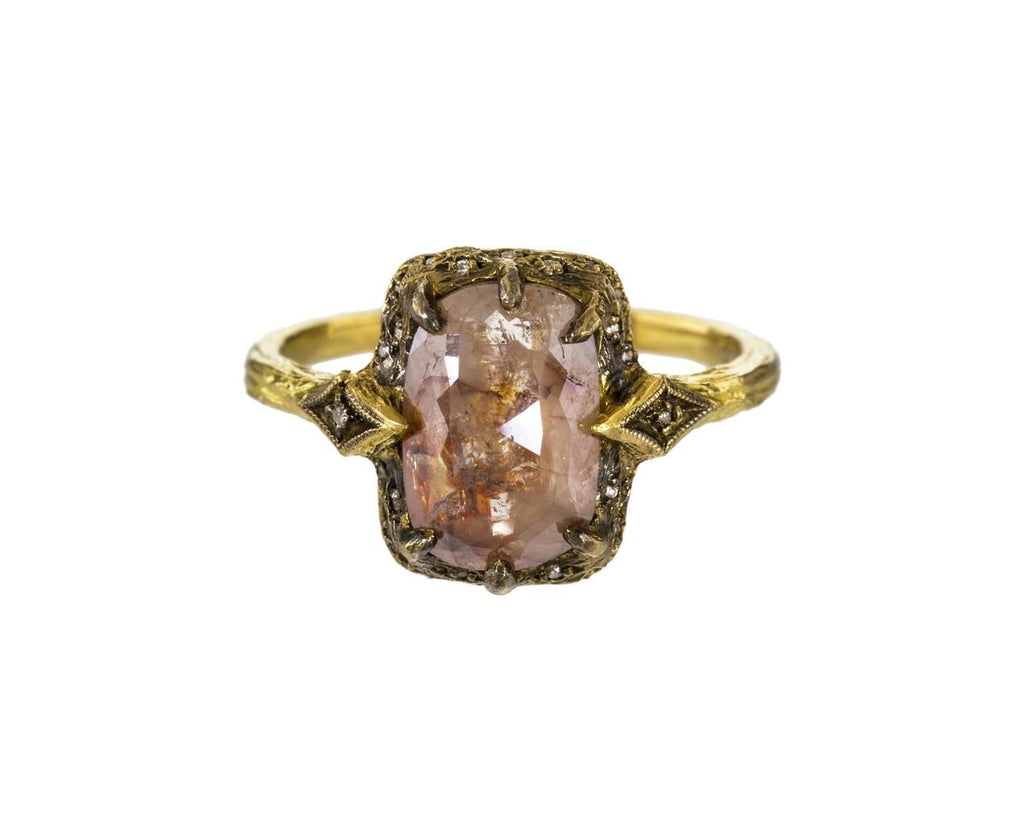 Rustic Diamond Solitaire zoom 1_cathy_waterman_gold_rustic_diamond_ring