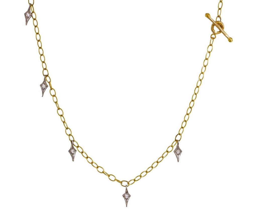 Fringe Lacy Chain Necklace zoom 1