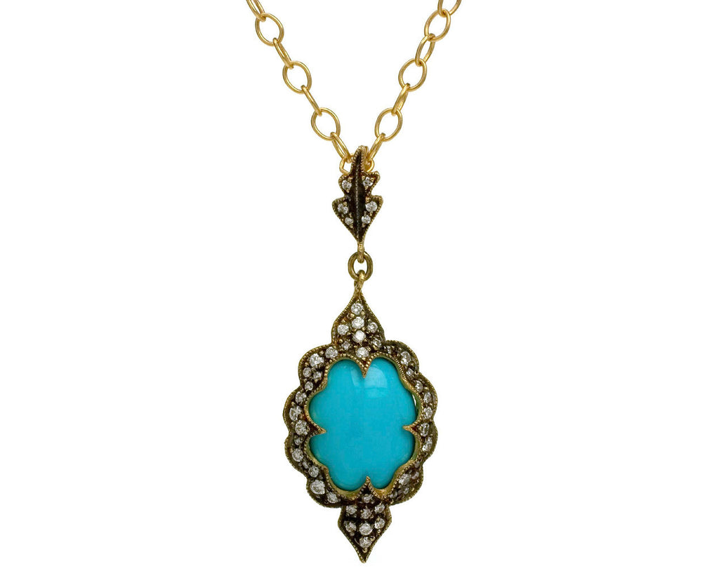 Blackened Turqoise Charm zoom 1
