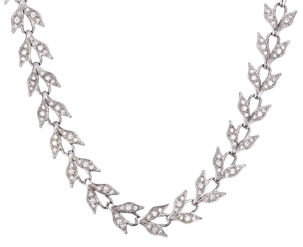 Diamond Platinum Lyrical Wheat Necklace zoom 1_cathy_waterman_platinum_diamond_lyrical_wheat_ne